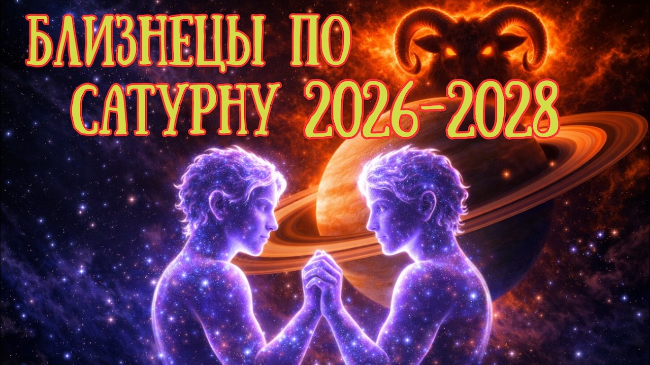 Близнецы 2026–2028: Сатурн устроит жёсткую чистку | Сатурн в Овне: кто останется рядом с Близнецами?