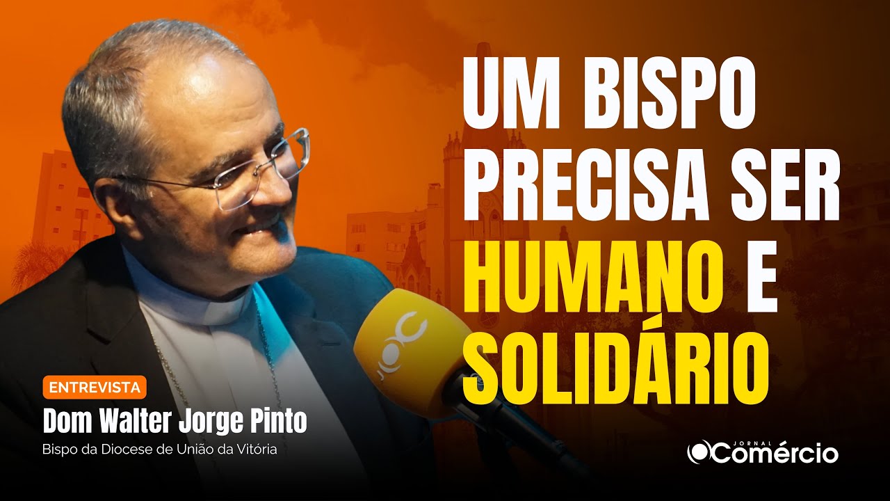 Bispo Dom Walter Jorge Pinto fala sobre nova missão em Campanha (MG) e despedida de União da Vitória