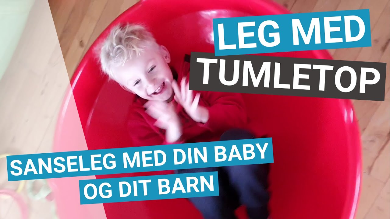 LEG med TUMLETOP // Sanseleg // Motorik med BABY og BARN