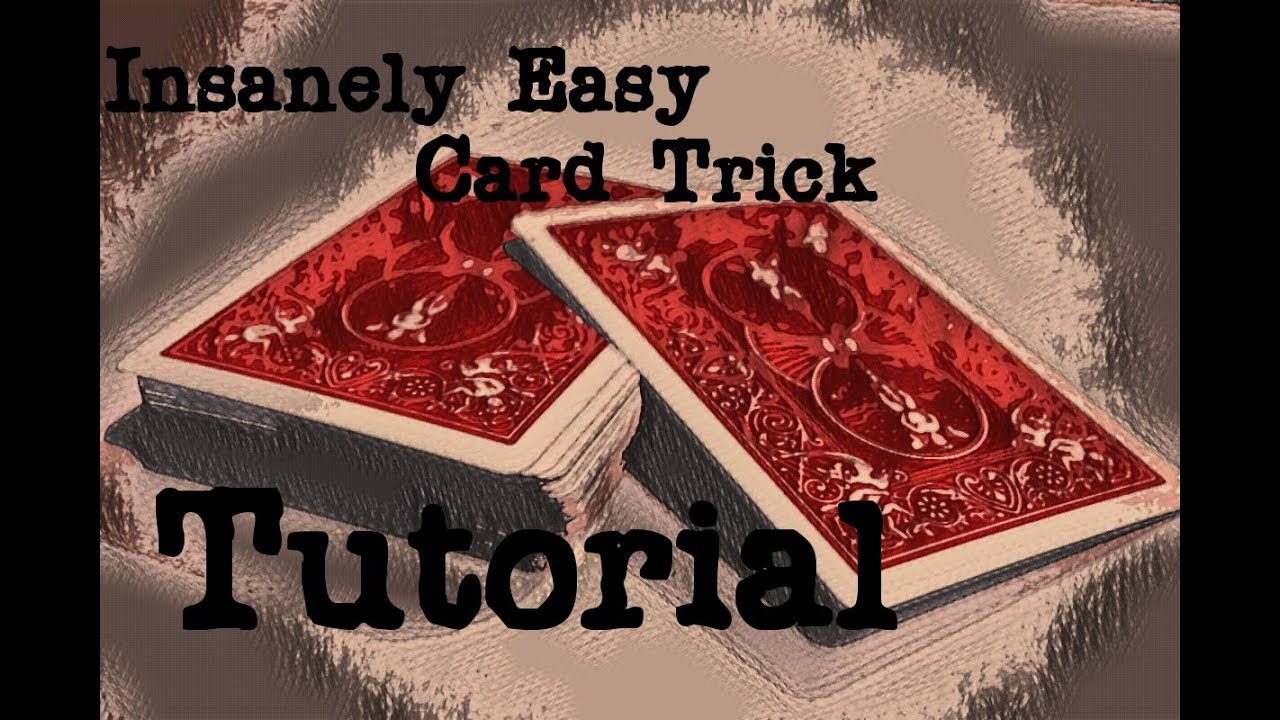 INSANELY EASY and MIND BLOWING Card Trick TUTORIAL!