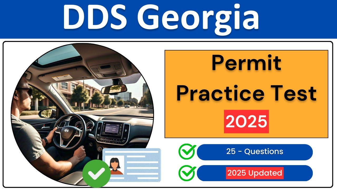 I Passed My DDS Georgia Permit Test Using This 2025 Practice Test