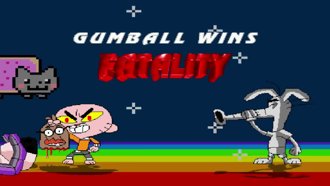 Mugen battle Gumball and aardvark vs Darwin and Rob