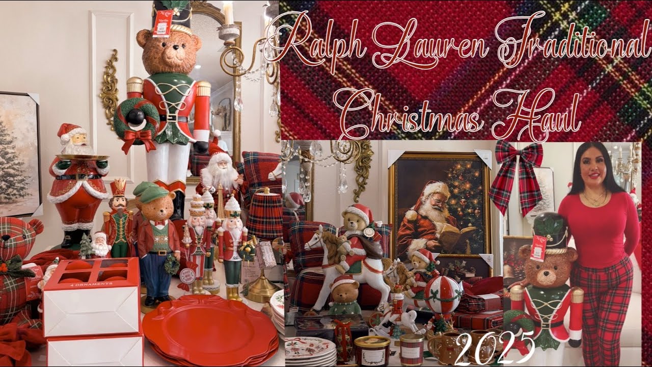 Ralph Lauren Christmas Haul Tartan 2025  / Navidad Tradicional