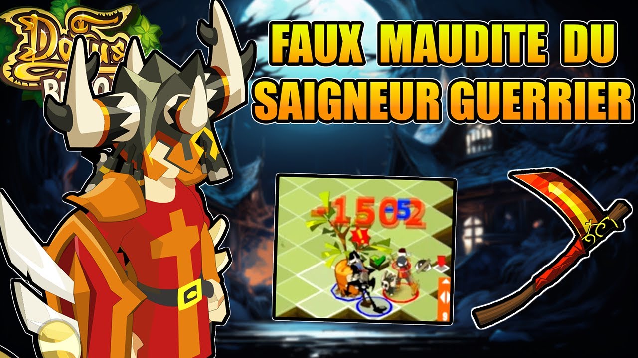 Je joue Faux maudite du Saigneur Guerrier🎙️- Dofus R&eacute;tro PvP