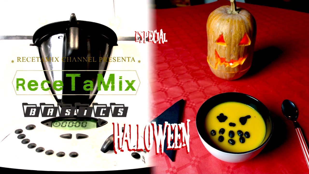 Cómo hacer crema de calabaza (en Thermomix). Especial HALLOWEEN.