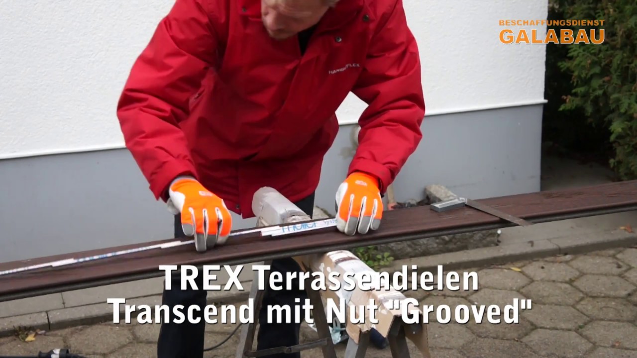 WPC Terrassendielen verlegen – Praxistest mit dem Trex-System