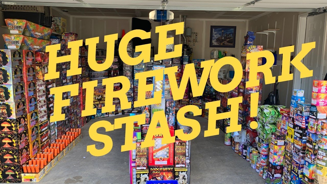 HUGE 2020 Fireworks Stash