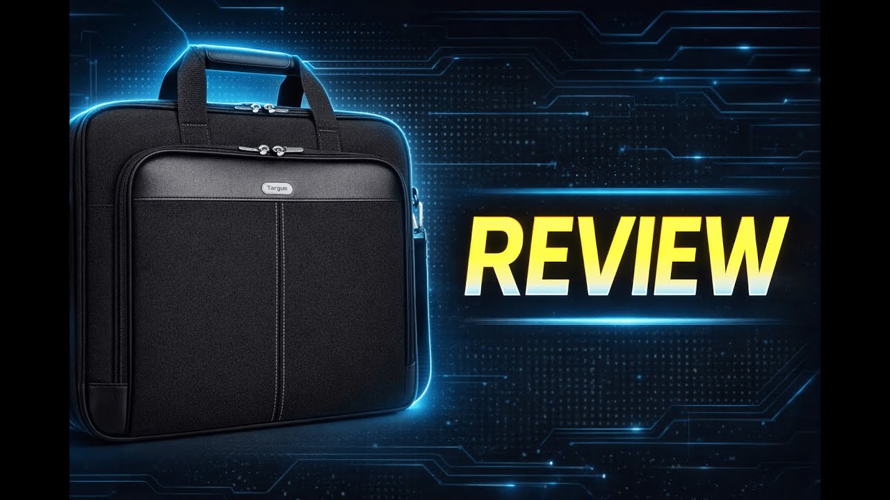 Review - Targus 15-16 Inch Classic Slim Laptop Bag, Black - Ergonomic Briefcase and Messe