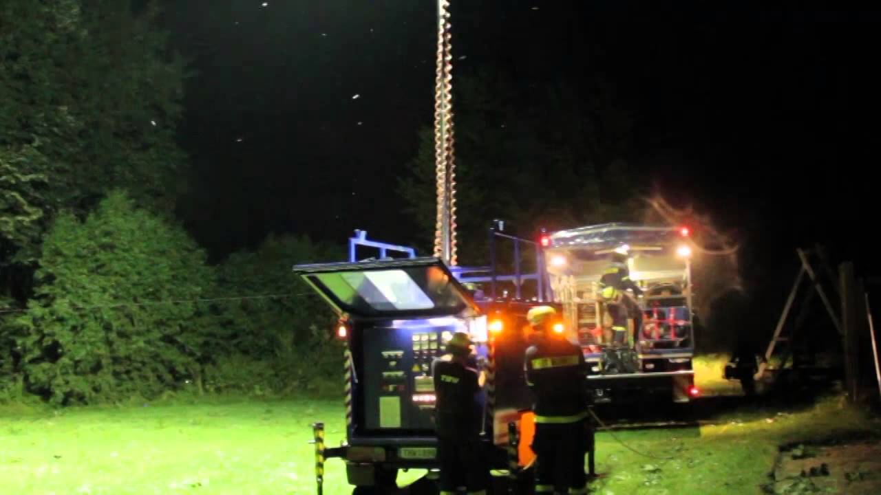THW Einsatz nach Sturm in Hennef Geisbach