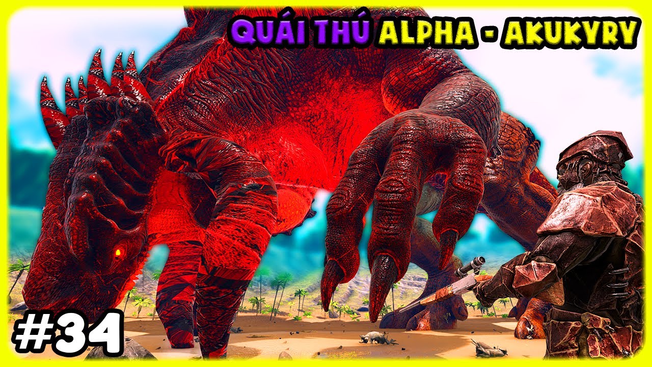 ARK MOD KAIJU NEW #34 KHÁM PHÁ HANG BĂNG MÌNH PHÁT HIỆN QUÁI THÚ ALPHA AKUKYRY KHỔNG LỒ - TÝ TIỀN TỈ