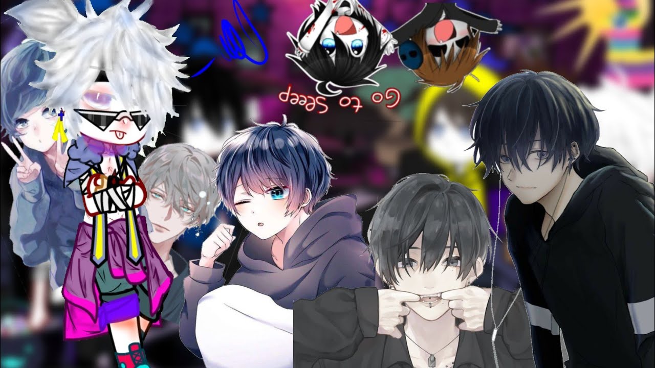crepypasta react to M!Y/N       🎴renji_harolder #gachaclub #crepypastas