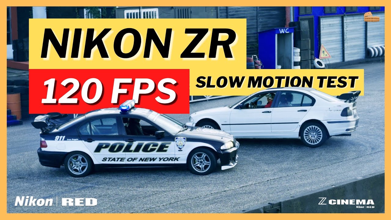 NIKON ZR - 120 FPS - Slow Motion Test  🎥 #nikonzr #cinematography #redcinemacamera