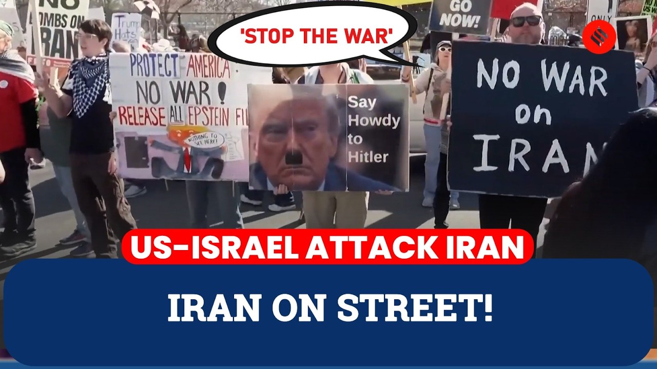 US-Israel Attack Iran: Pro-Iran Protestors Condemn US-Israel  Attack