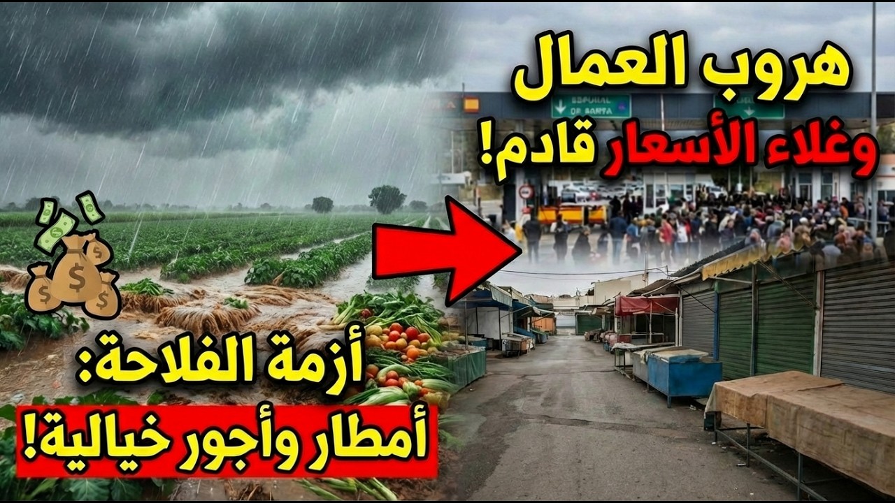 بعد أمطار الخير.. صدمة الفلاحين ! لماذا يرفض العمال 300 درهم يومياً؟ هل سترتفع الأسعار في رمضان!