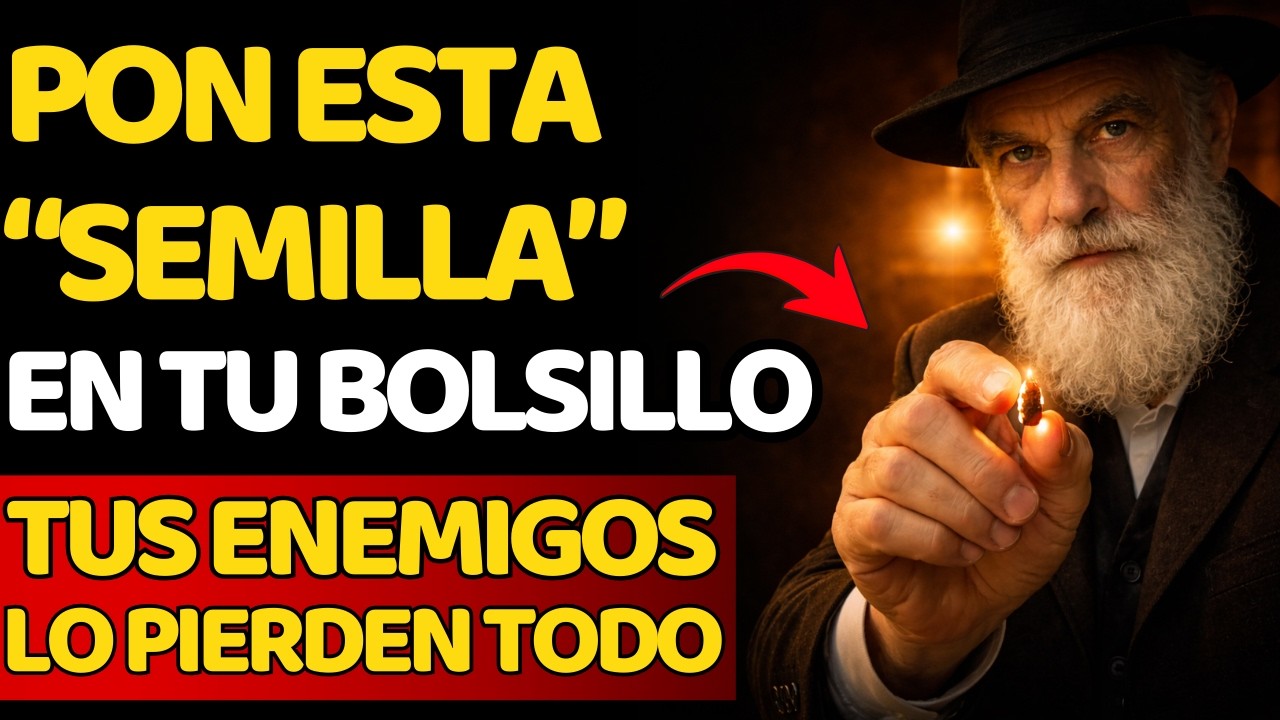 NADIE TE LO DIJO: Esta SEMILLA en tu BOLSILLO hace que el MAL no te encuentre