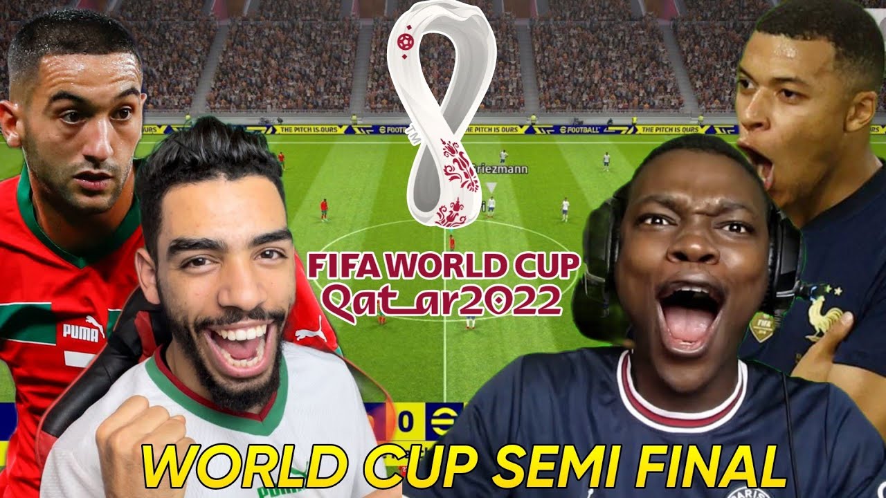 FRANCE 🇨🇵 vs MOROCCO🇲🇦 | WORLD CUP SEMI FINALS 🔥 eFootball 2023 mobile