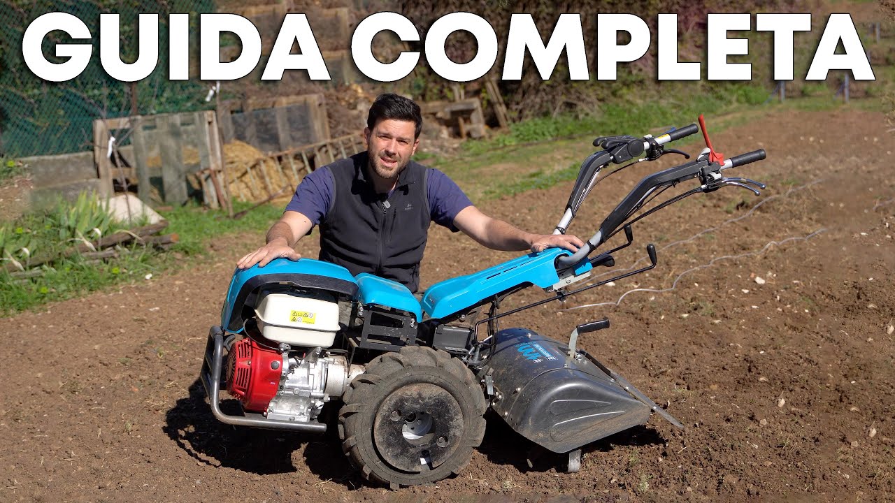 Come utilizzare il MOTOCOLTIVATORE