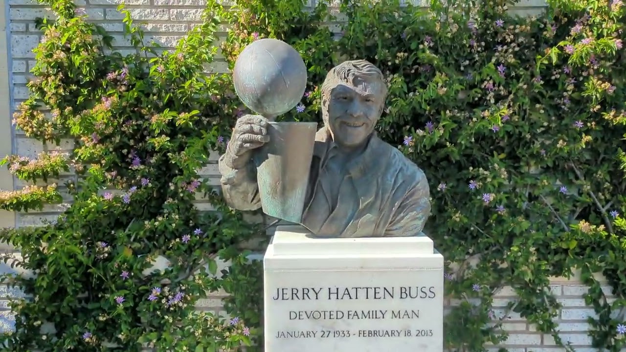 Lakers Owner Jerry Buss Private Estate Gravesite @ Forrest Lawn Hollywood Hills.