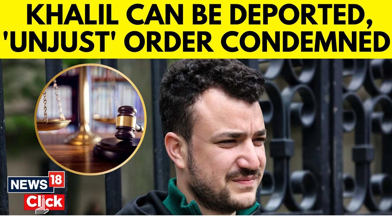 Columbia University Activist Mahmoud Khalil Can Be Deported, Immigration Judge Rules | N18G