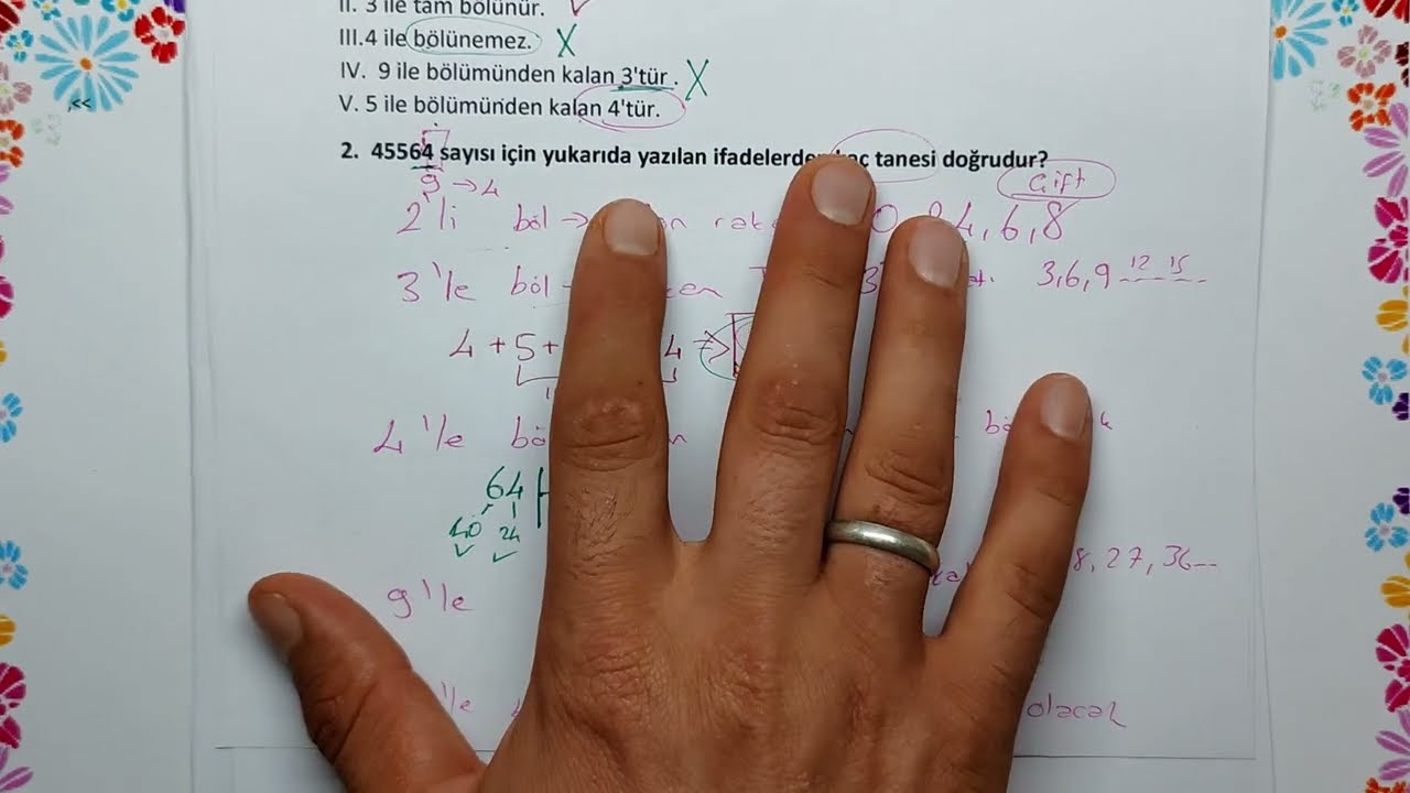 ORTAK SINAV ❗6. Sınıf MATEMATİK 1.Dönem 1.Yazılı |%99 Çıkabilir🧑‍🏫
