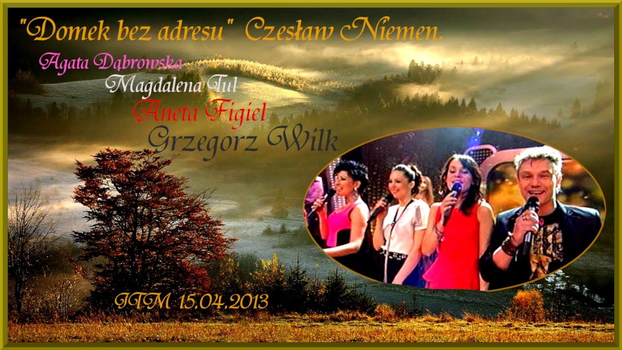 Grzegorz Wilk Domek bez adresu JTM 15 04 2013