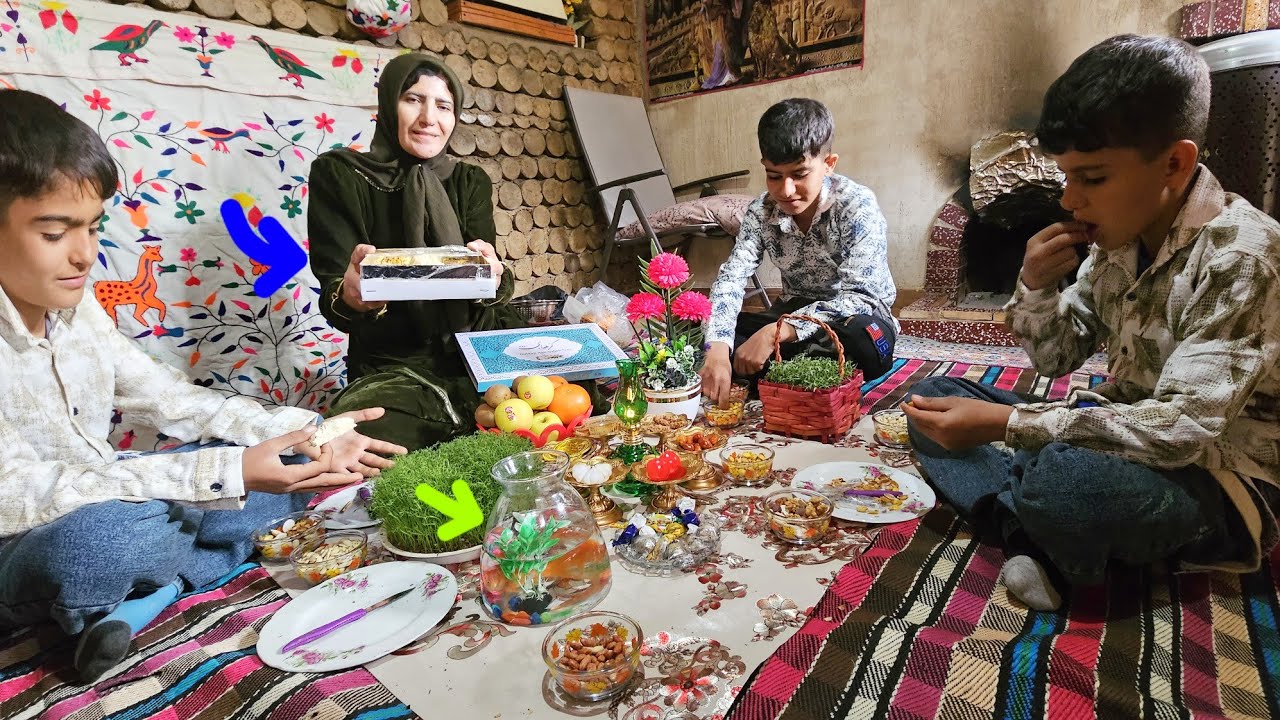 Nowruz Under Fire 💔🌸 | Emotional Surprise for a Nomadic Mother in the Mountains