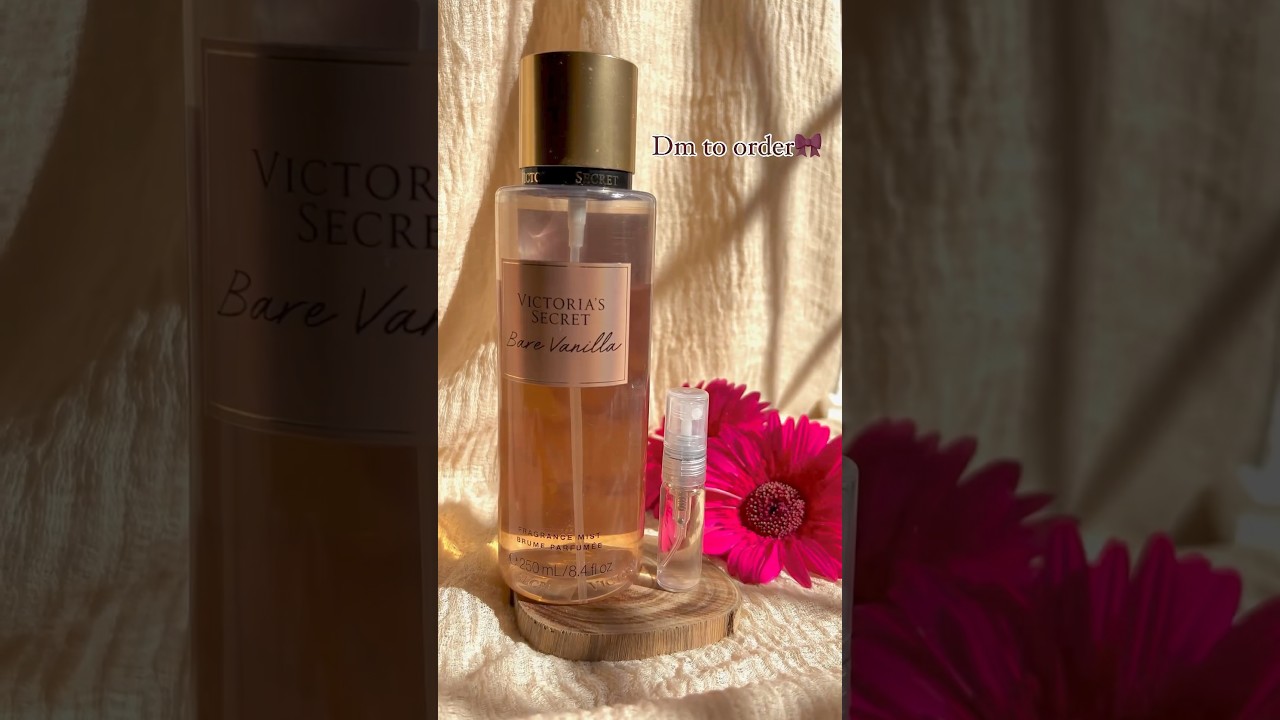 Victoria Secret Bare vanilla sample✨Check description for more details💕 #explore #shorts #trending