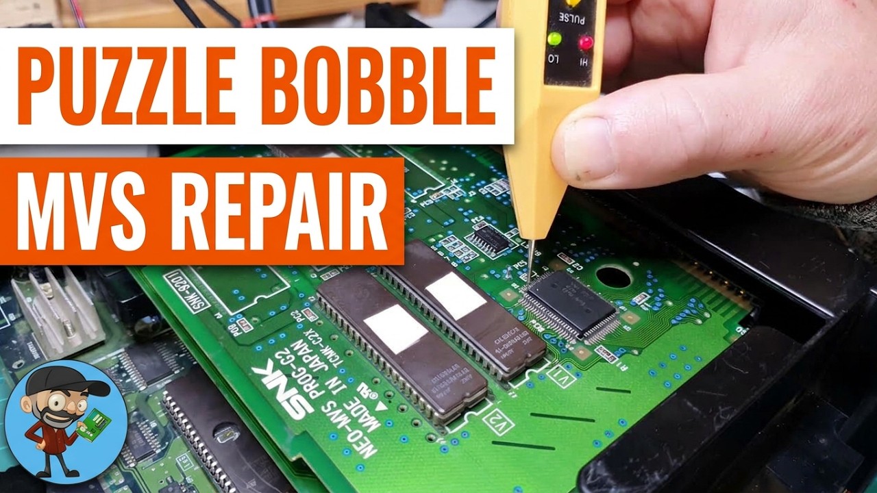 Puzzle Bobble MVS cart repair