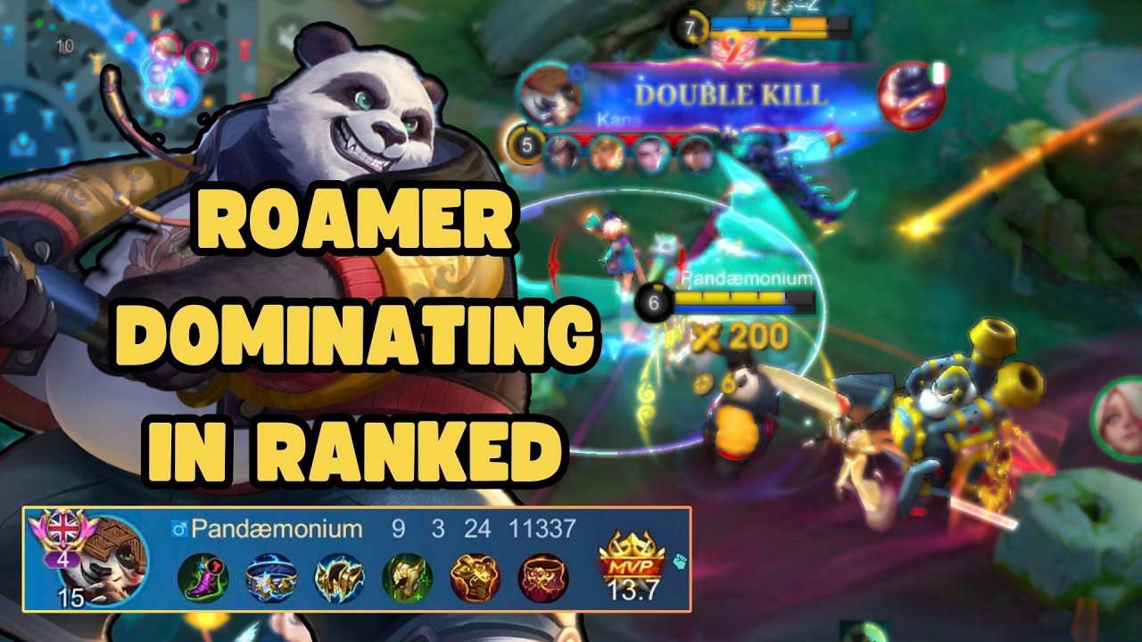 Roamer Dominating in Ranked — Akai Gameplay | Mobile Legends