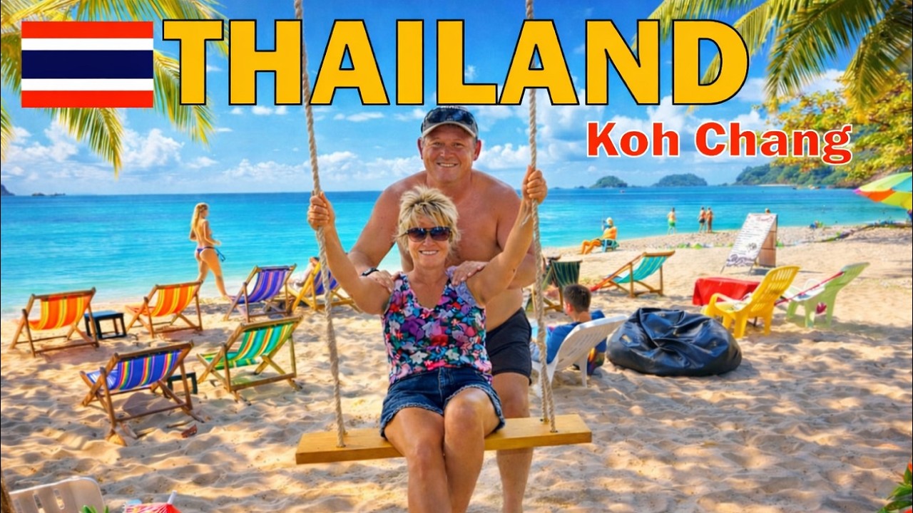 Мы исследовали остров Ко Чанг в Таиланде 🌴 | Поездка на скутере + экскурсия по курорту!