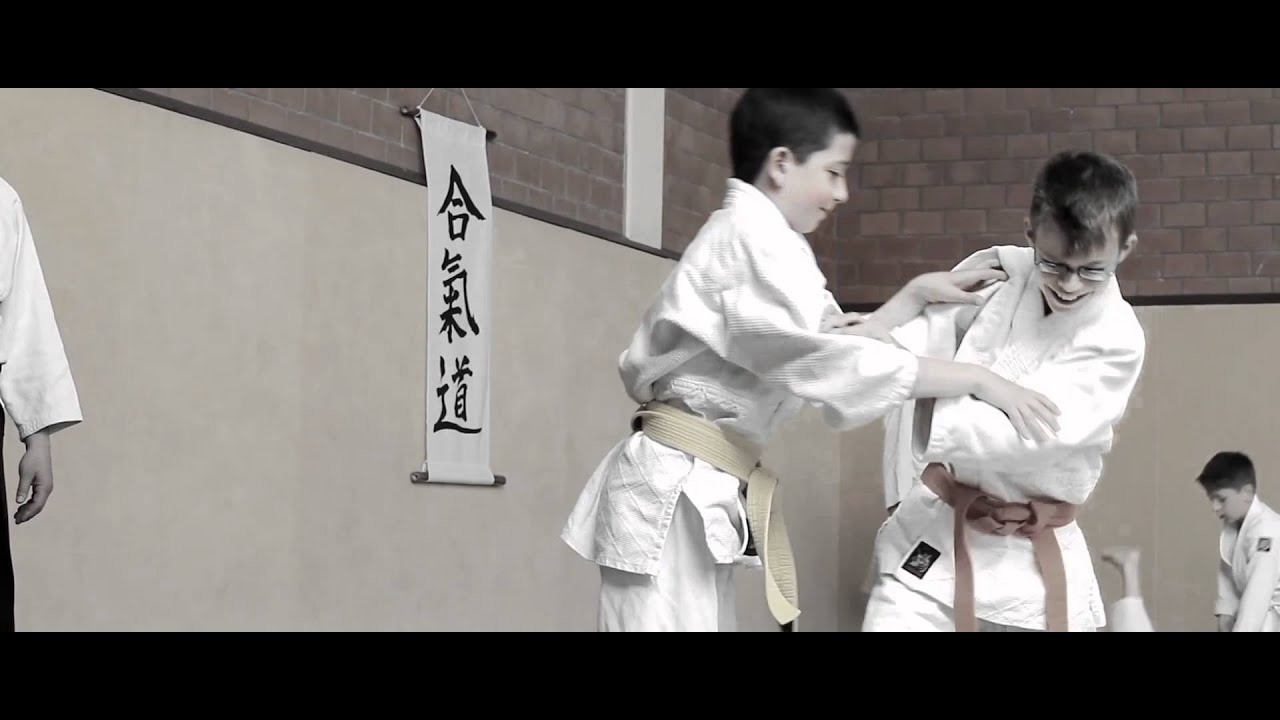 Jeugd Aikido Stage Sensei Fritz Heuscher 6e Dan bij Aikido-Almere.mov