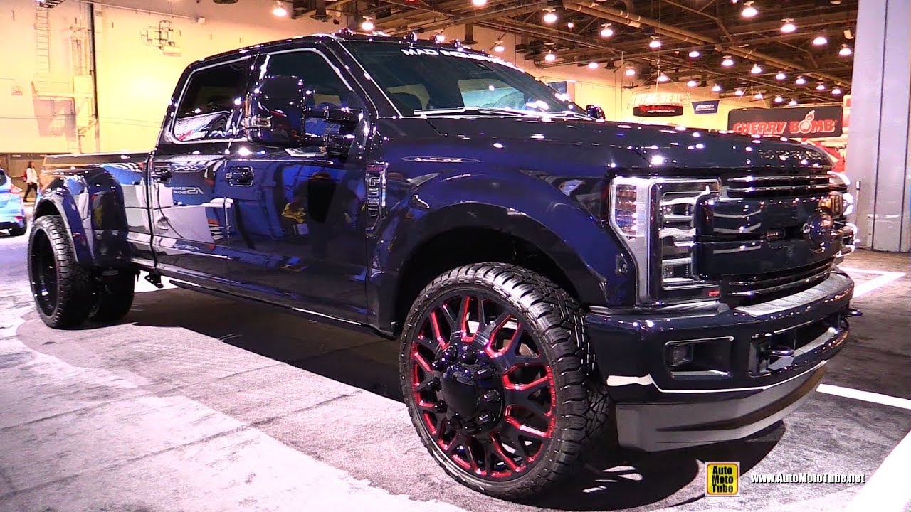 2017 Ford F350 Super Duty Lariat Crew Cab by Mad Industries - Exterior Walkaround - SEMA 2016