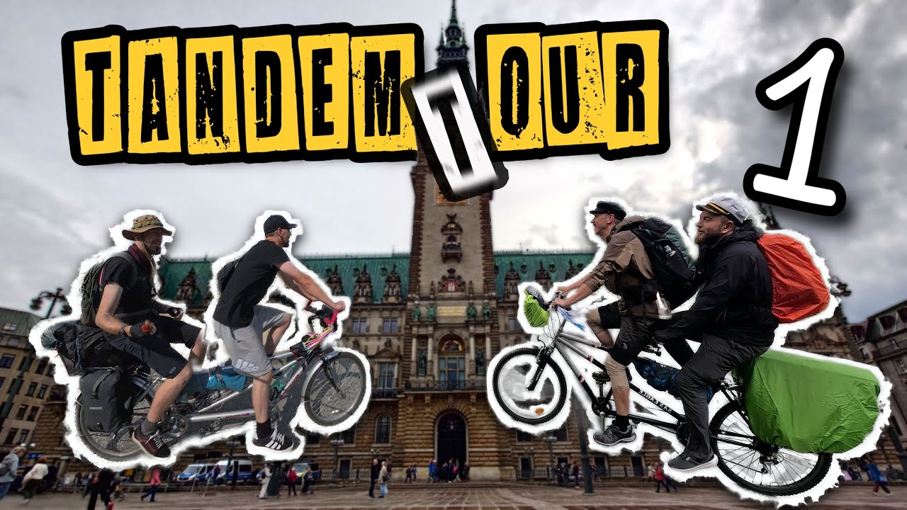 Auf Tandems nach Kopenhagen // Unsere erste Bikepacking Tour Teil 1