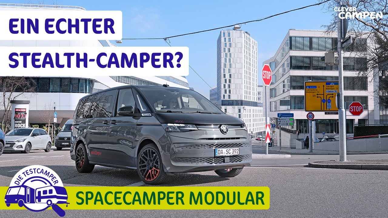 So wird der Multivan zum Teilzeit-Camper - Spacecamper Modular mit Camping-Modulen - Clever Campen