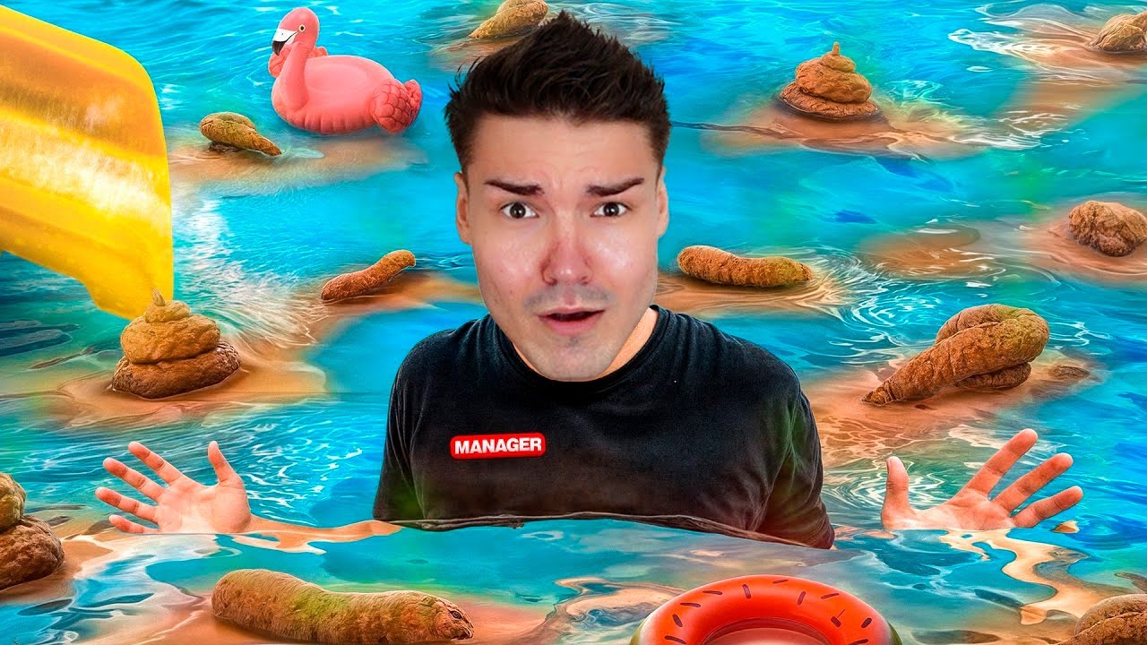 KAKKAAJA HYÖKKÄSI VESIPUISTOONI 🤮