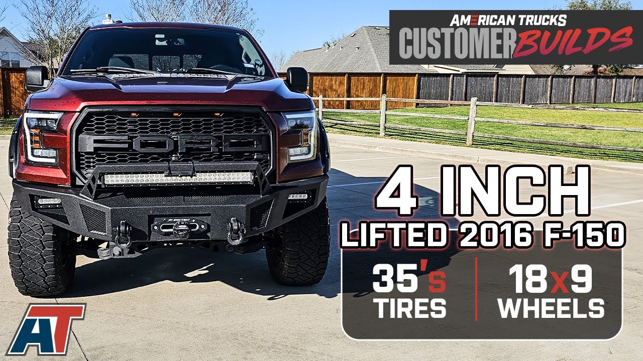 4" Lifted F-150 with Fuel Anza Wheels  & 1mm Offset | AmericanTrucks Customer Builds