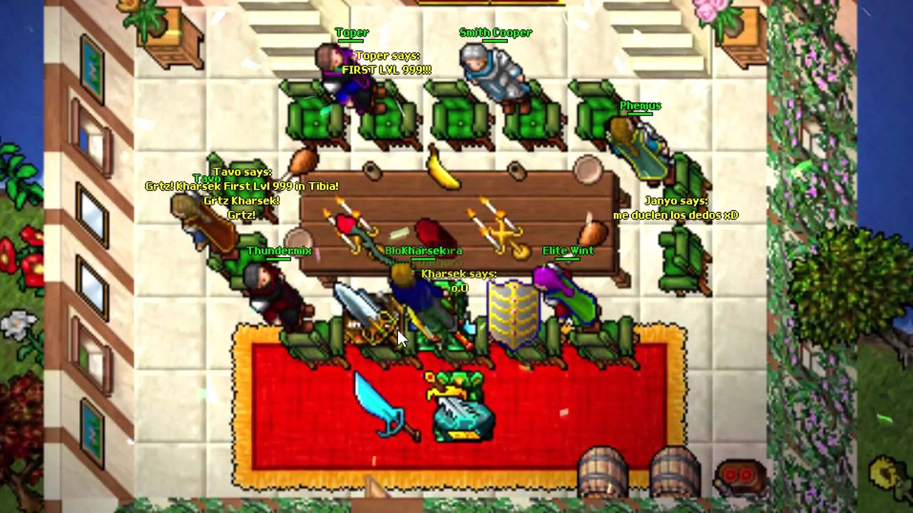 Tibia - Kharsek level 999:Misteriosa Porta.