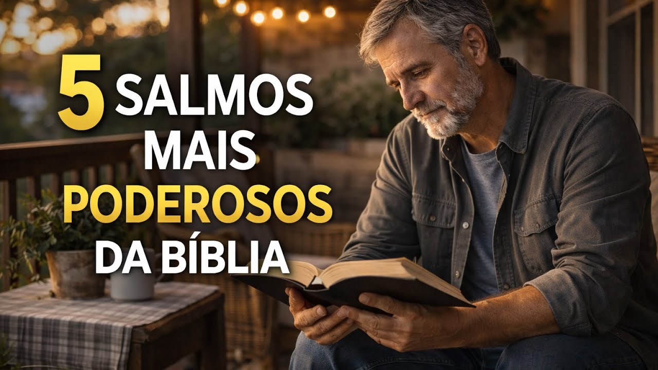 5 SALMOS MAIS PODEROSOS DA BÍBLIA | Ouça agora 