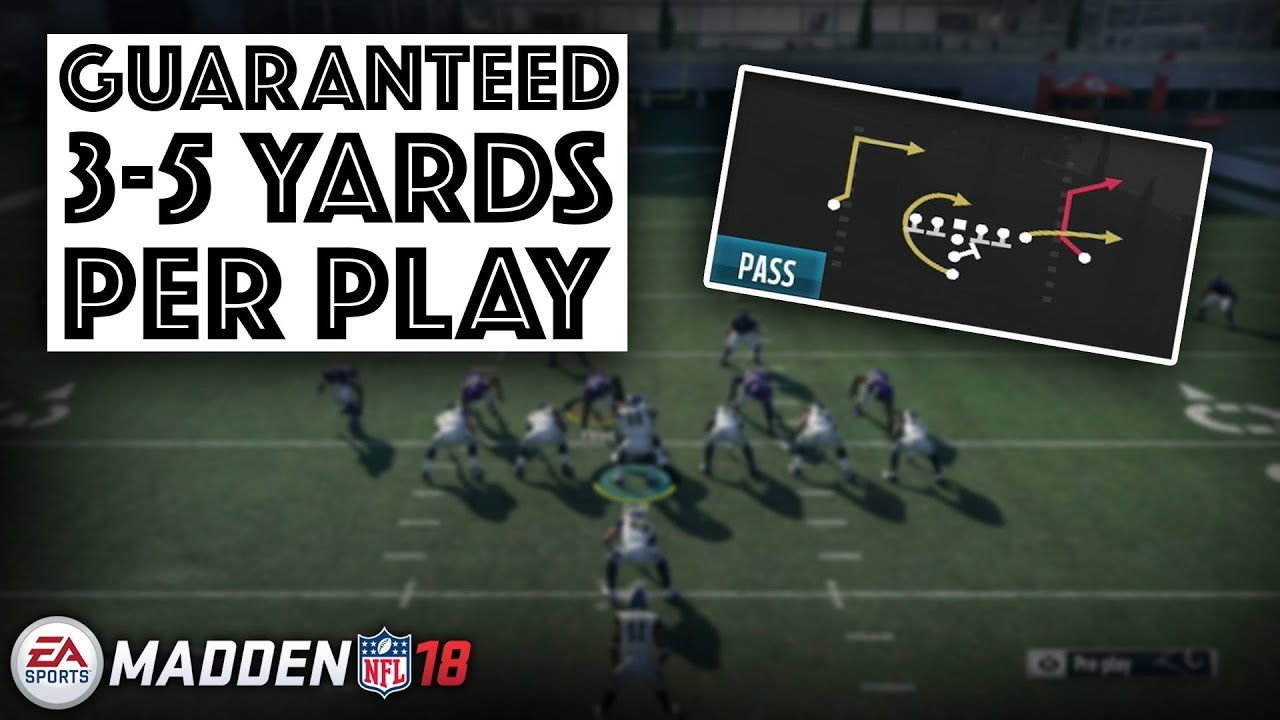 Madden 18 Tutorials & Tips | Best Quick Pass in the Game?