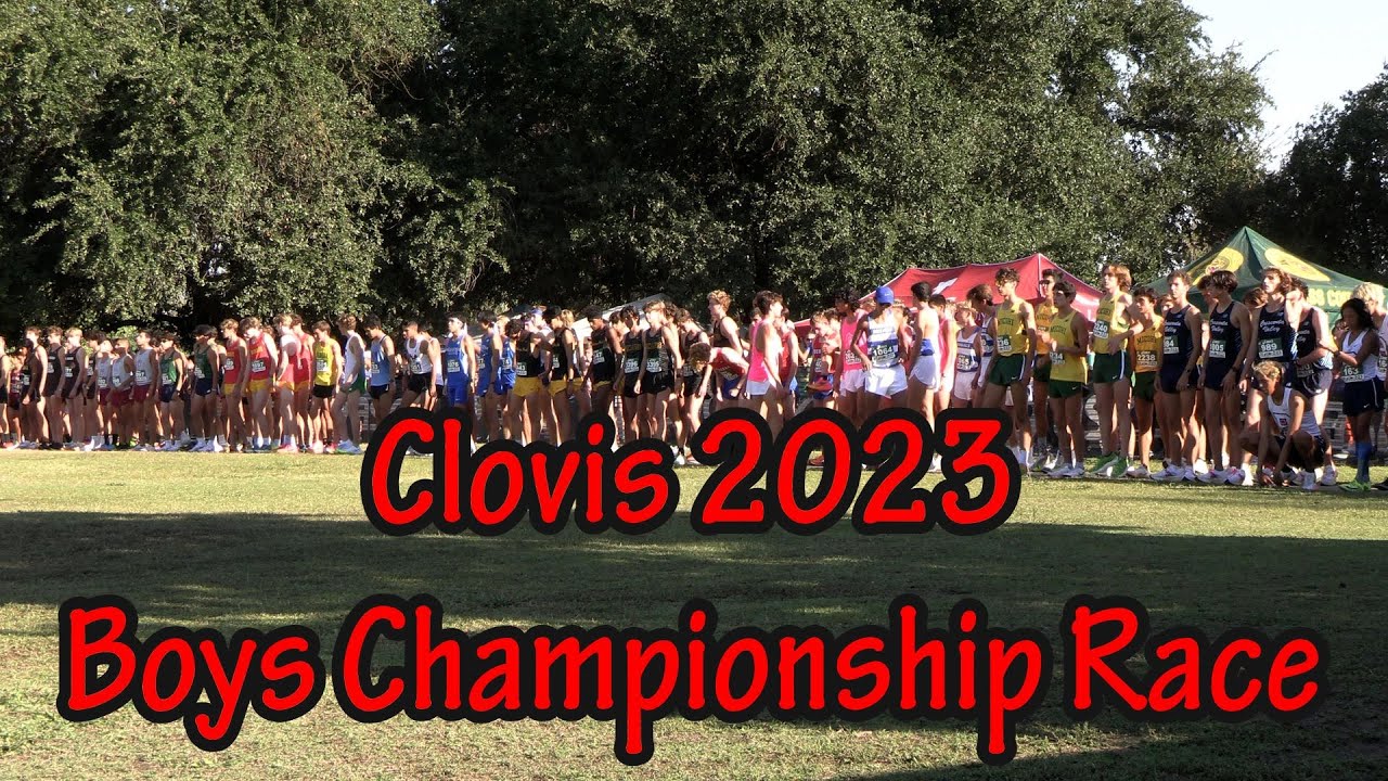 2023 XC - Clovis Invitational 6 (Boys, Championship)
