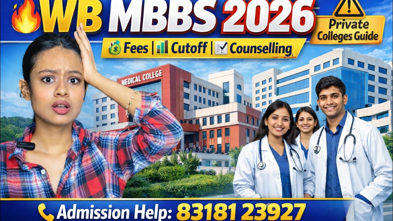 NEET UG 2026 | West Bengal Private Medical Colleges Complete Guide –(Fees, Cutoff & Counselling)