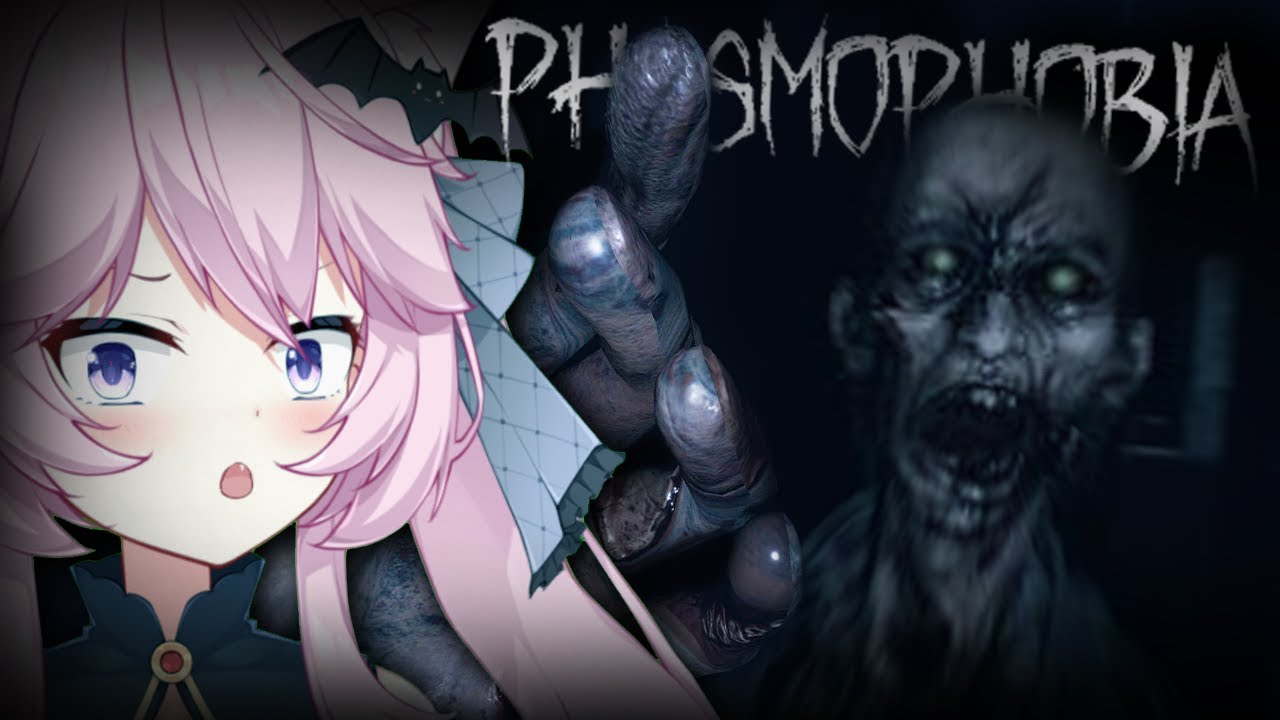 Scared VTubers Hunt Ghosts in Phasmophobia