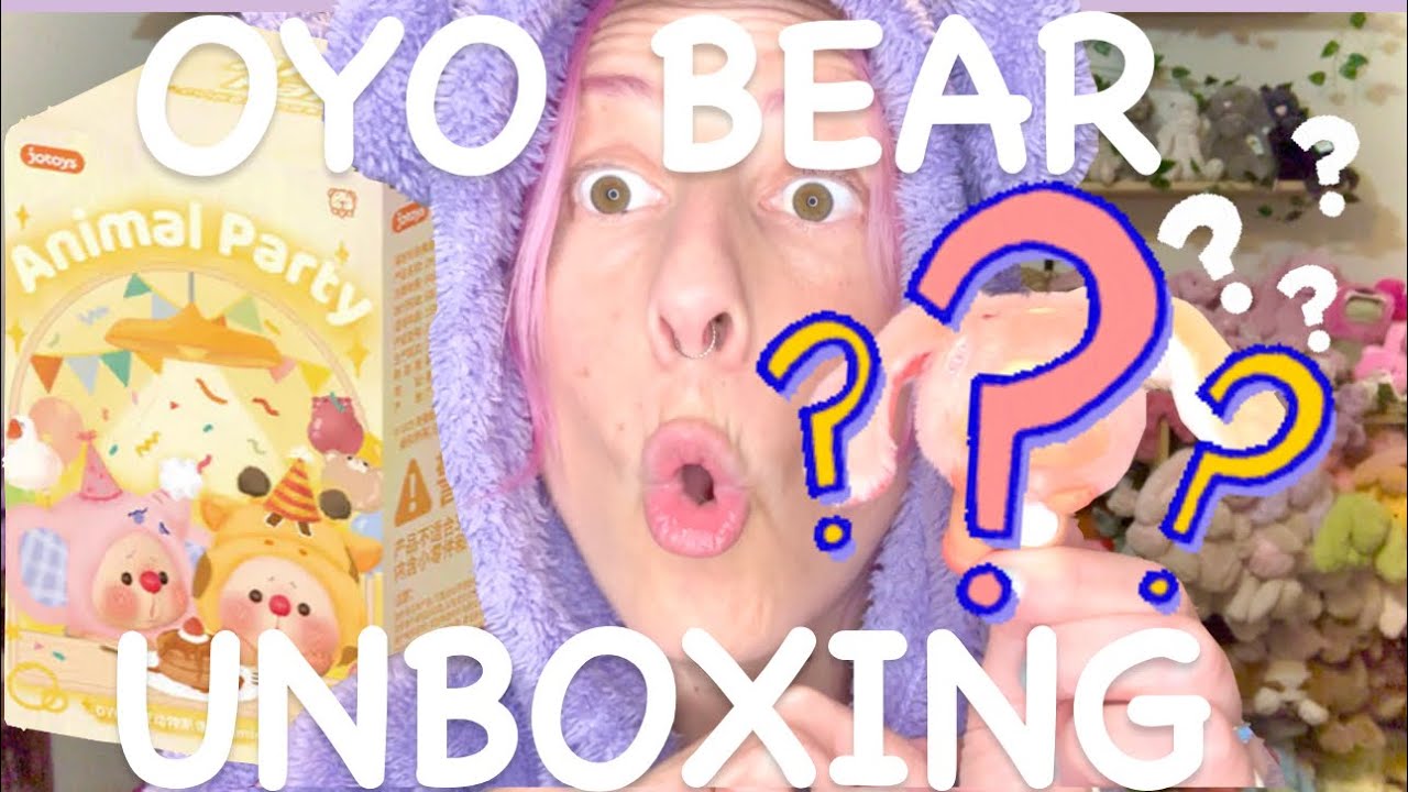 🩷Blind Box Unboxing: OYO BEAR🩷✨Animal Party Series✨ MOVE OVER SONNY ANGELS!