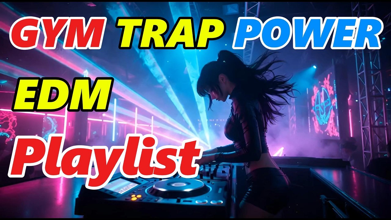 🎧Playlist l ⚡️NO SKIPS High Energy Gym Trap EDM 🔥 Ultimate Workout Power Mix