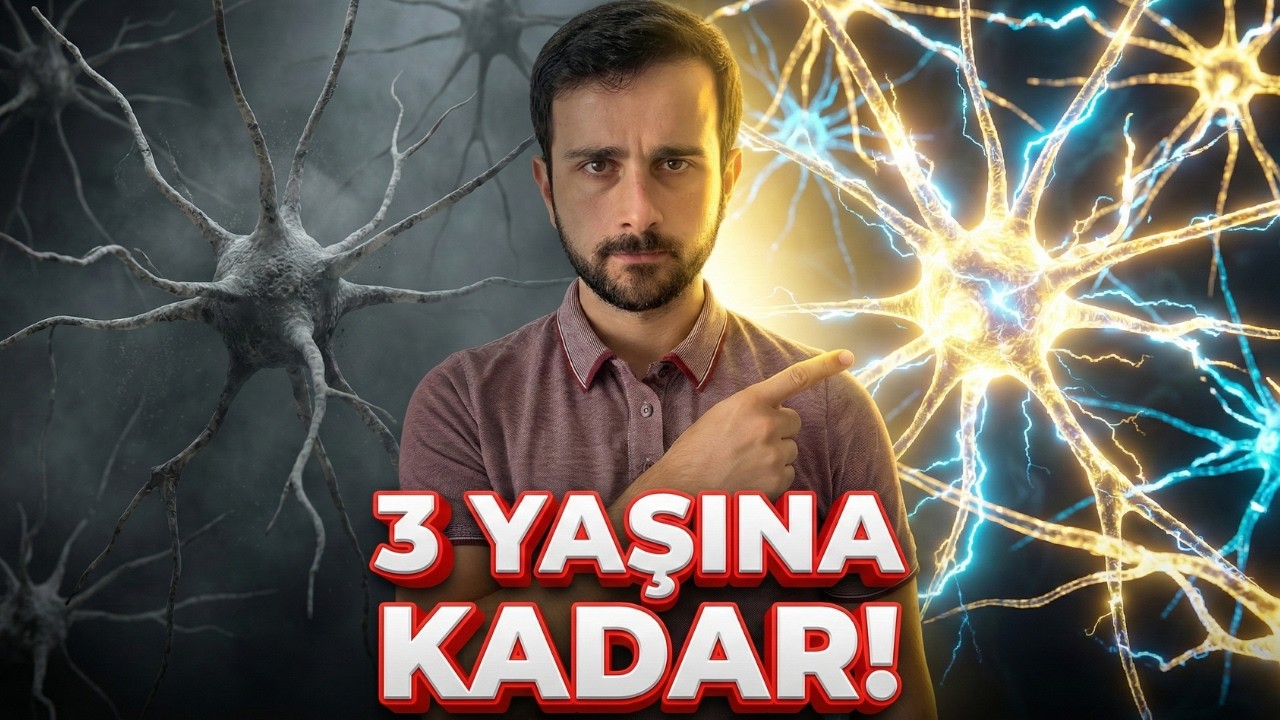 3 Yaşından Sonra Geç Olabilir! Çocuğunuzun Beynini 