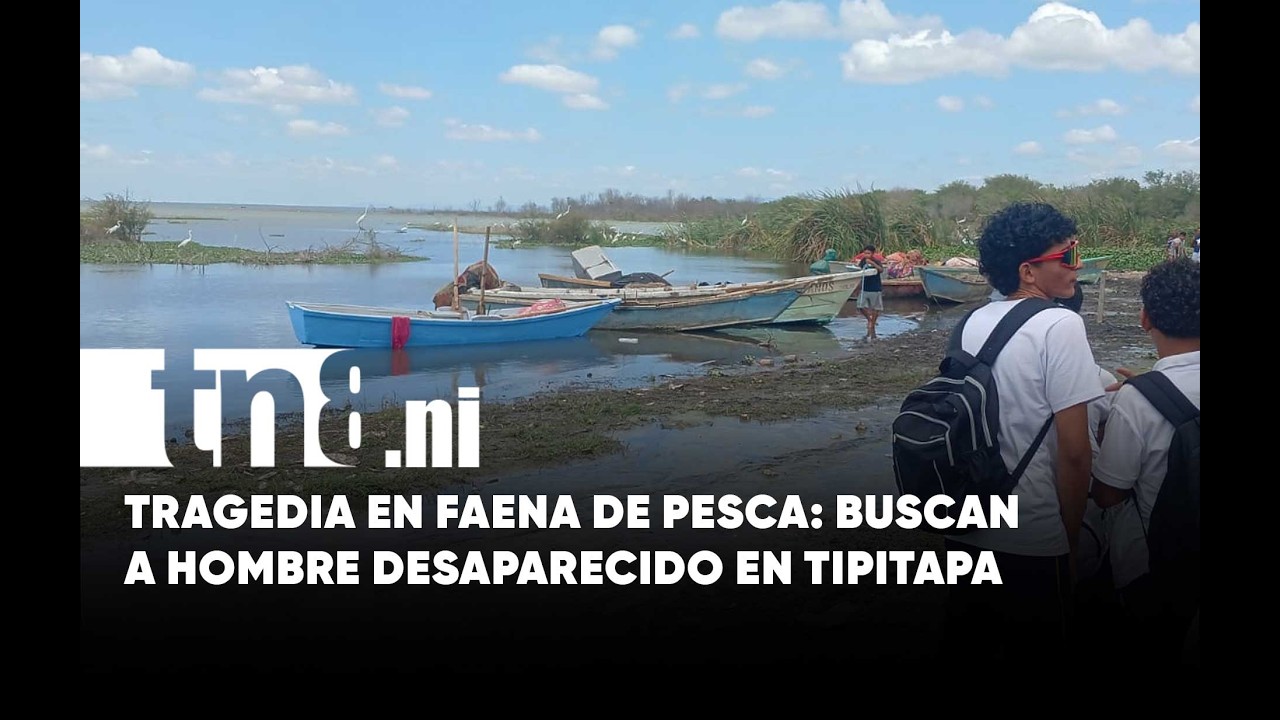 Angustia en Tipitapa por pescador desaparecido en el Lago de Managua