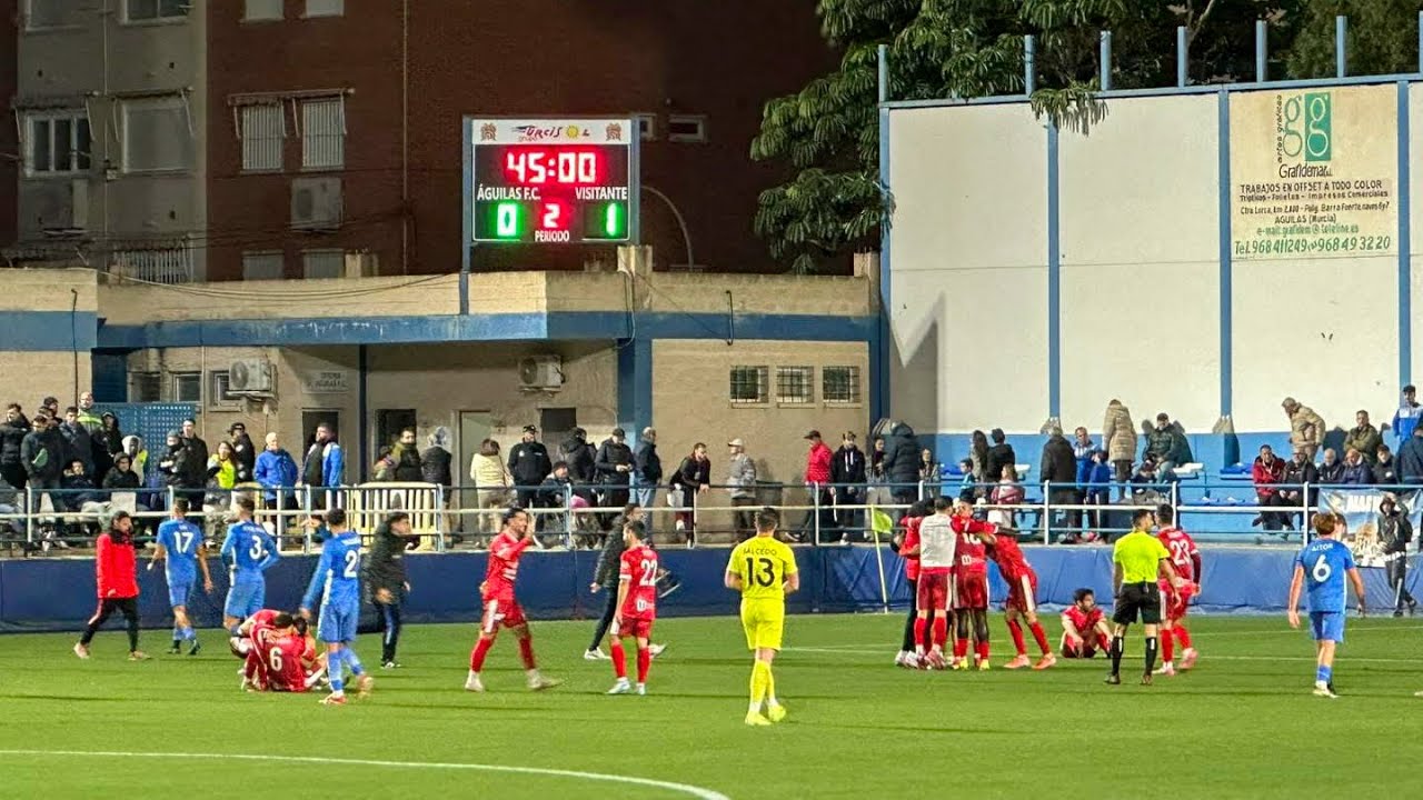 J20 | Resumen | Aguilas FC 0 - 1 CD Minera | Popular TV Murcia | 2&ordf; RFEF | 25/26