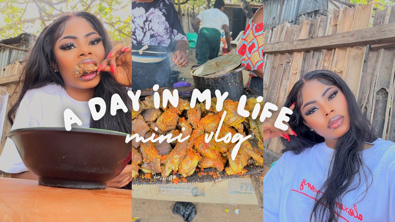 Bush meat spot in Abuja |mini vlog| 📍Ushafa bush meat market
