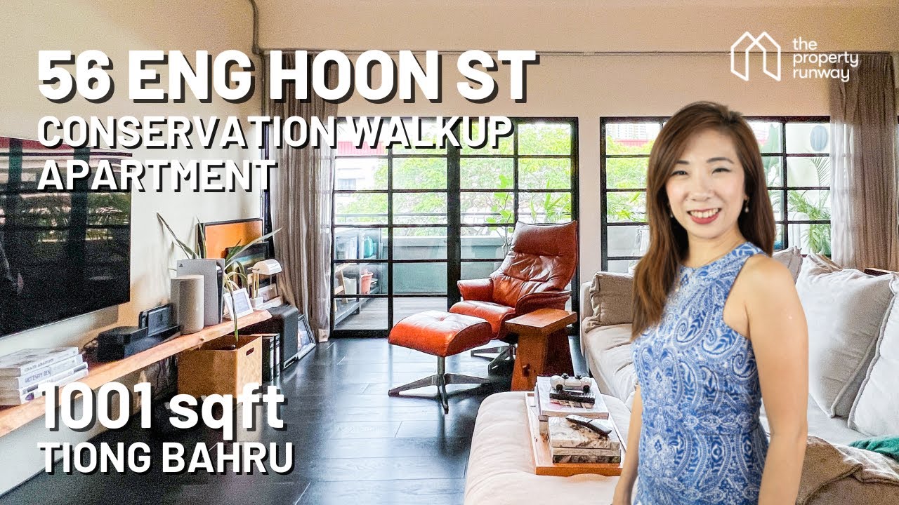 56 Eng Hoon Street Conservation Walk Up Apartment Tiong Bahru