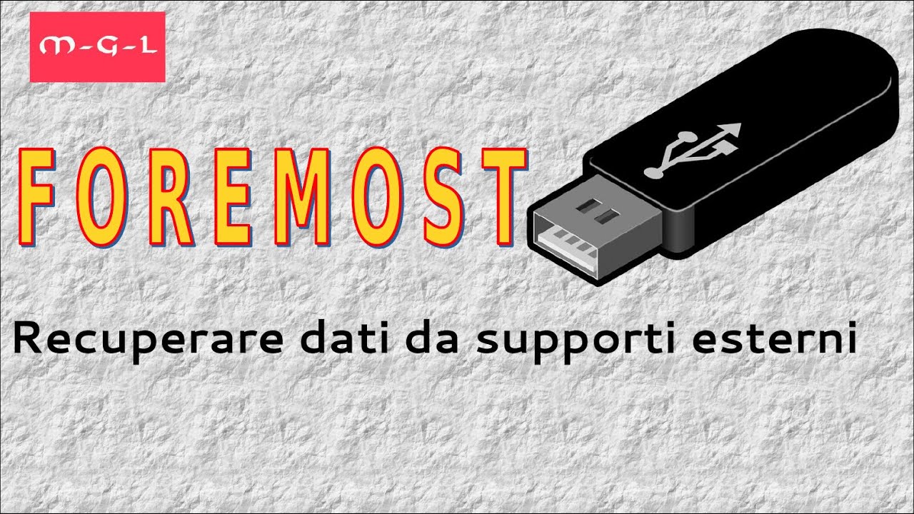 Foremost - Recuperare dati